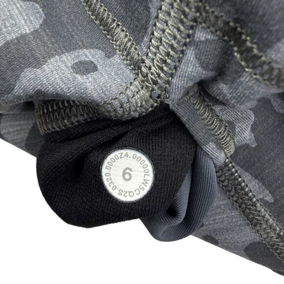 Lululemon Wunder Train Tight 25” High Rise In Heathered Asphalt Grey - Picture 6 of 6